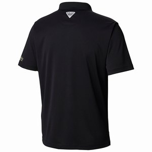 Columbia PFG Fish Series™ Polo Herr Svarta (OCJZQ2613)